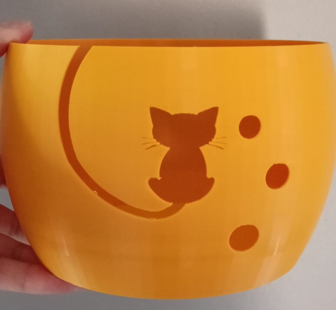 miska na kubíčka 3D tisk